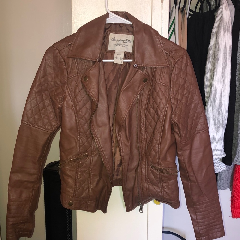 Brown Leather Jacket